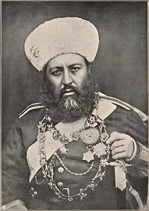 Portrait of Abdur Rahman Khan
