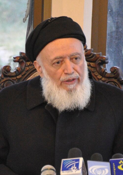 Portrait of Burhanuddin Rabbani