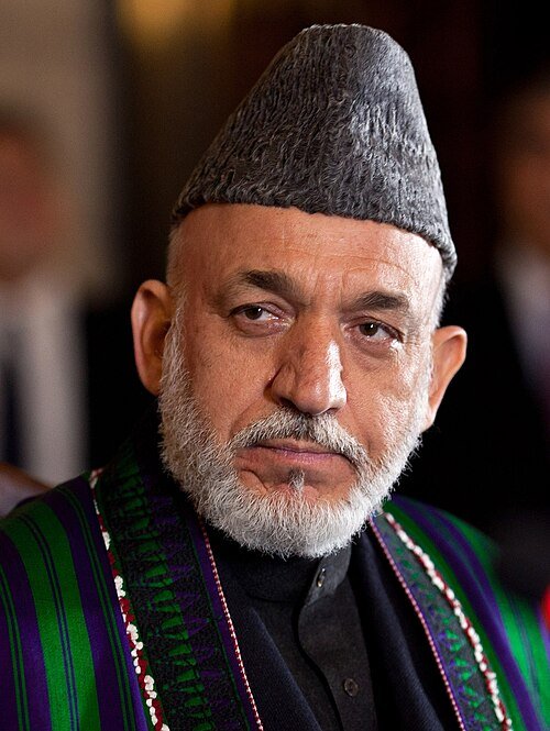 Portrait of Hamid Karzai