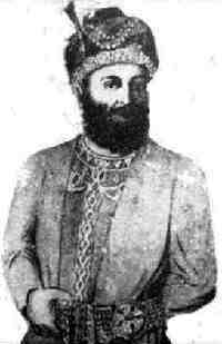 Portrait of Mahmud Shah Durrani