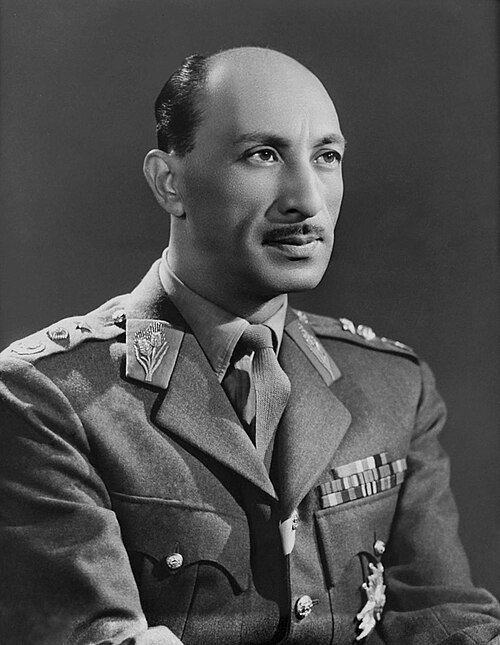 Portrait of Mohammad Zahir Shah